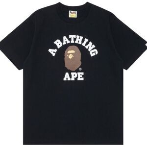 Bape bathing ape I LOVE BAPE COLLEGE‎ TEE LADIES size M  NWT in packaging